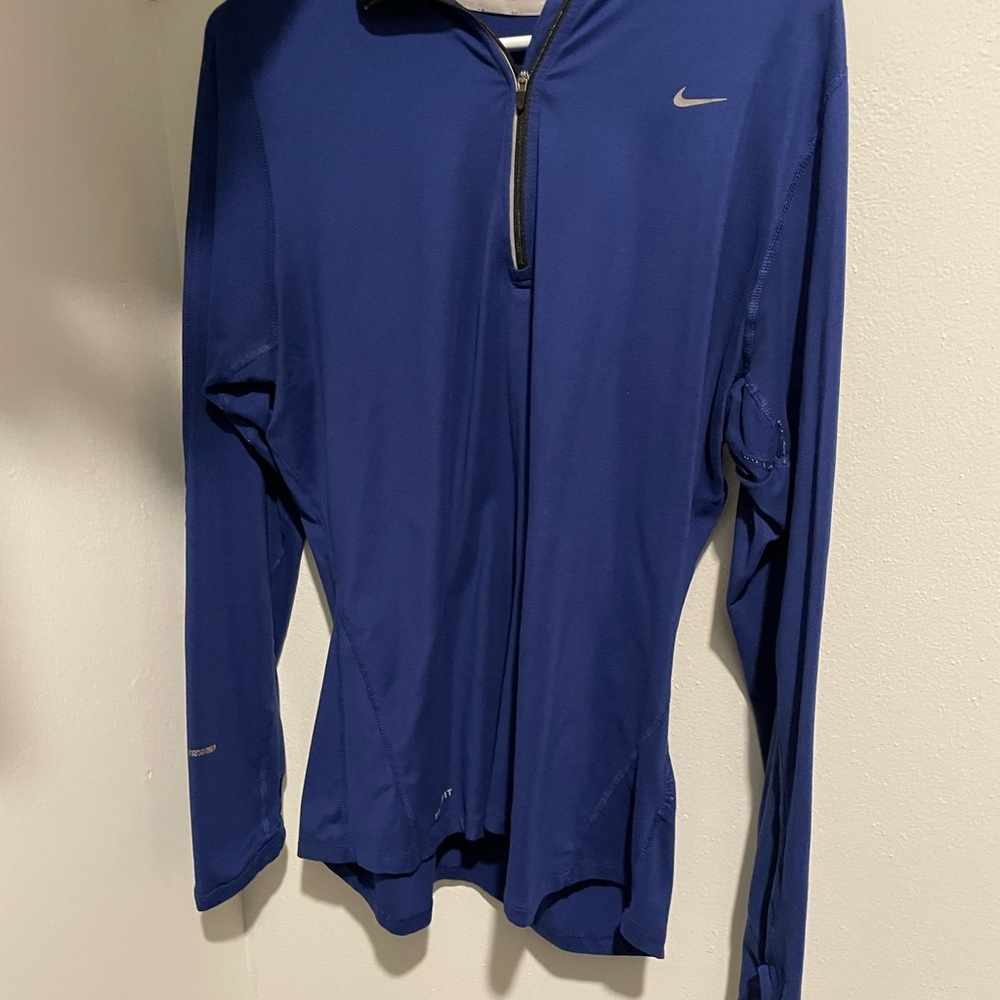 Nike Purple Long Sleeve Tee
